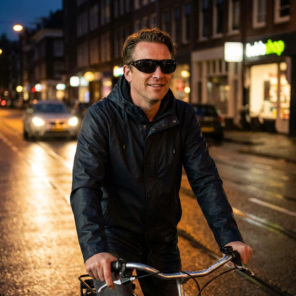 Nachtbril met Gele Contrastlenzen | Vermindert verblinding | Voor rijden bij weinig licht | Rust en focus onderweg