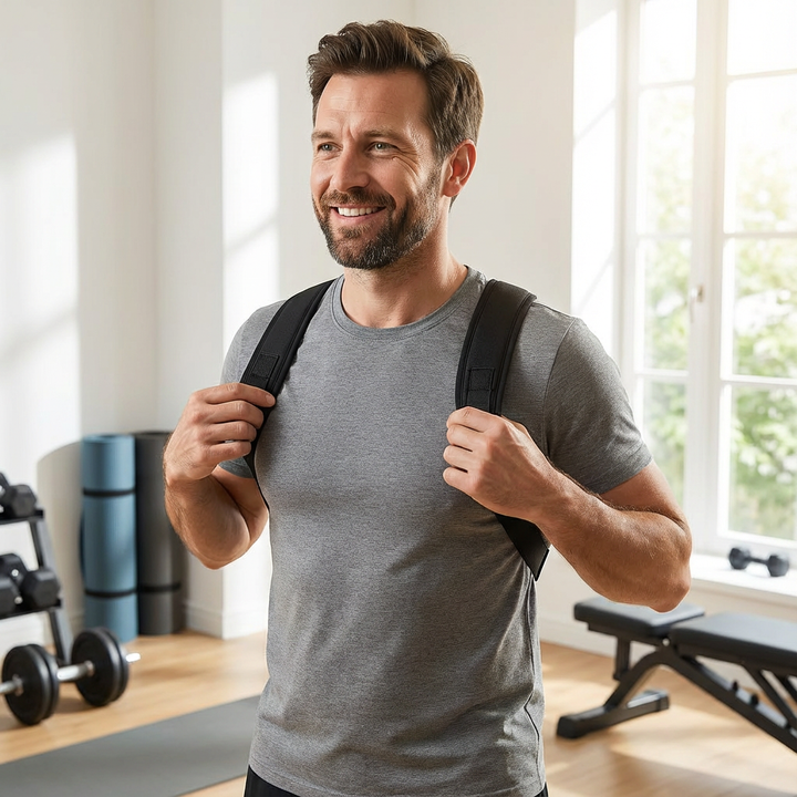 Rugcorrector met Verstelbare Schouderbanden | Dagelijks Comfort | Bewuste Houding | Discreet Onder Kleding