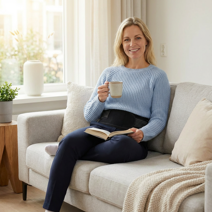 Heup- en bekkenband met verstelbare pasvorm | Dagelijkse ondersteuning | Voor houding en balans | Comfort bij beweging