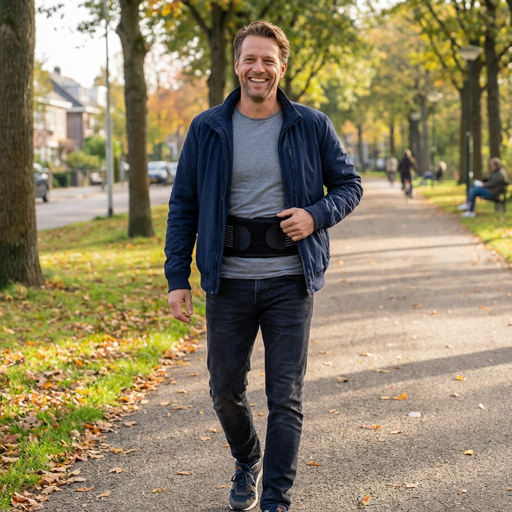Heup- en bekkenband met verstelbare pasvorm | Dagelijkse ondersteuning | Voor houding en balans | Comfort bij beweging