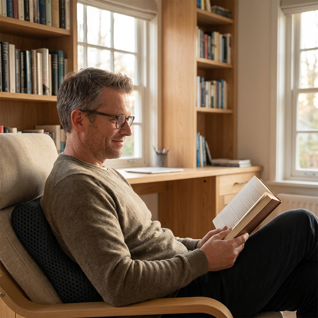 Lendenkussen | Golvende Vorm | Dagelijks Zitcomfort