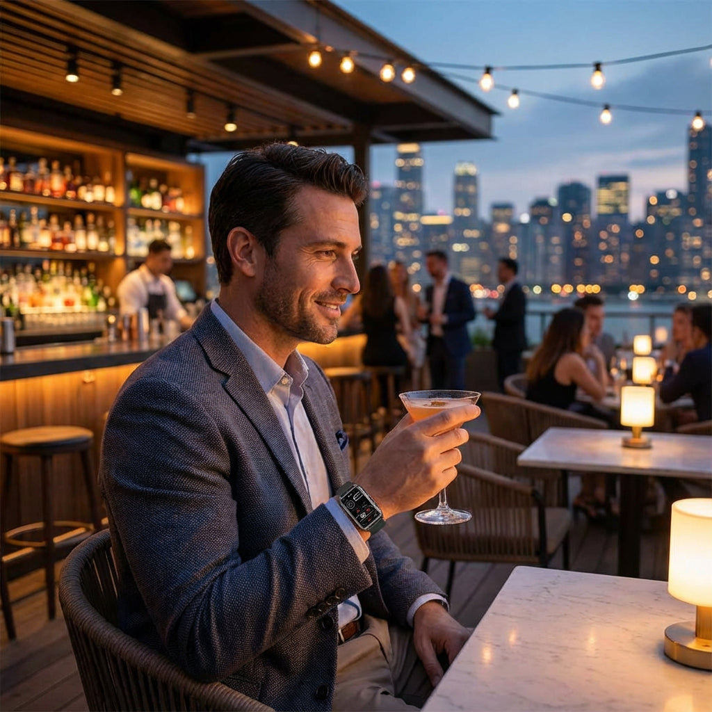 Smartwatch met Mesh Band | Dagelijks Overzicht | Comfortabel Design