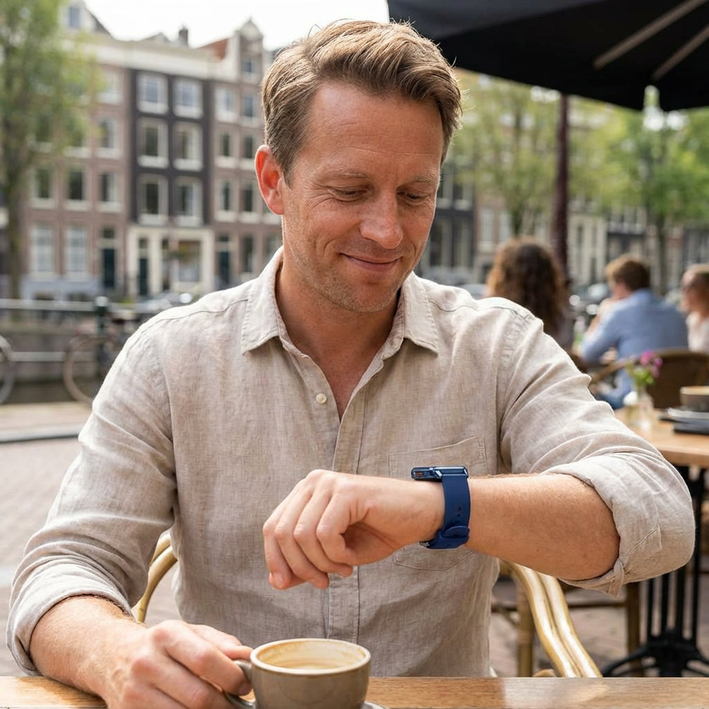 Smartwatch met Mesh Band | Dagelijks Overzicht | Comfortabel Design