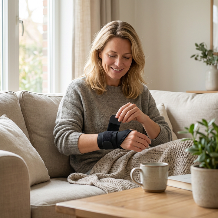 Verstelbare Polsband met Comfortpasvorm | Dagelijks Gebruik | Vrije Handbeweging | Discreet en Zacht