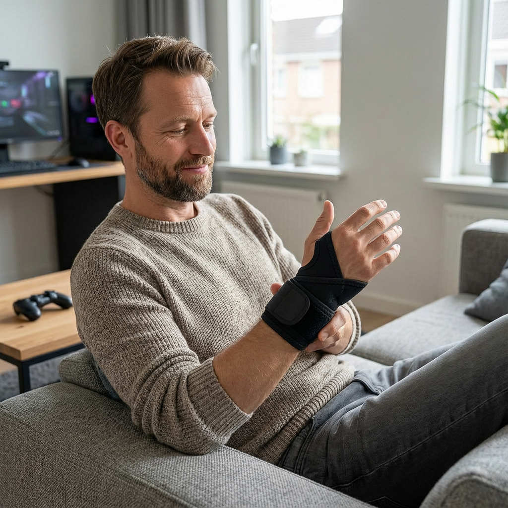 Verstelbare Polsband met Comfortpasvorm | Dagelijks Gebruik | Vrije Handbeweging | Discreet en Zacht