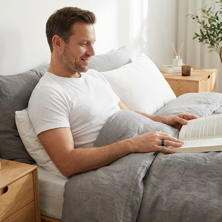 Ring voor Nachtelijk Comfort | Minimalistisch Ontwerp | Rustige Nachtroutine | Discreet Dagelijks Gebruik