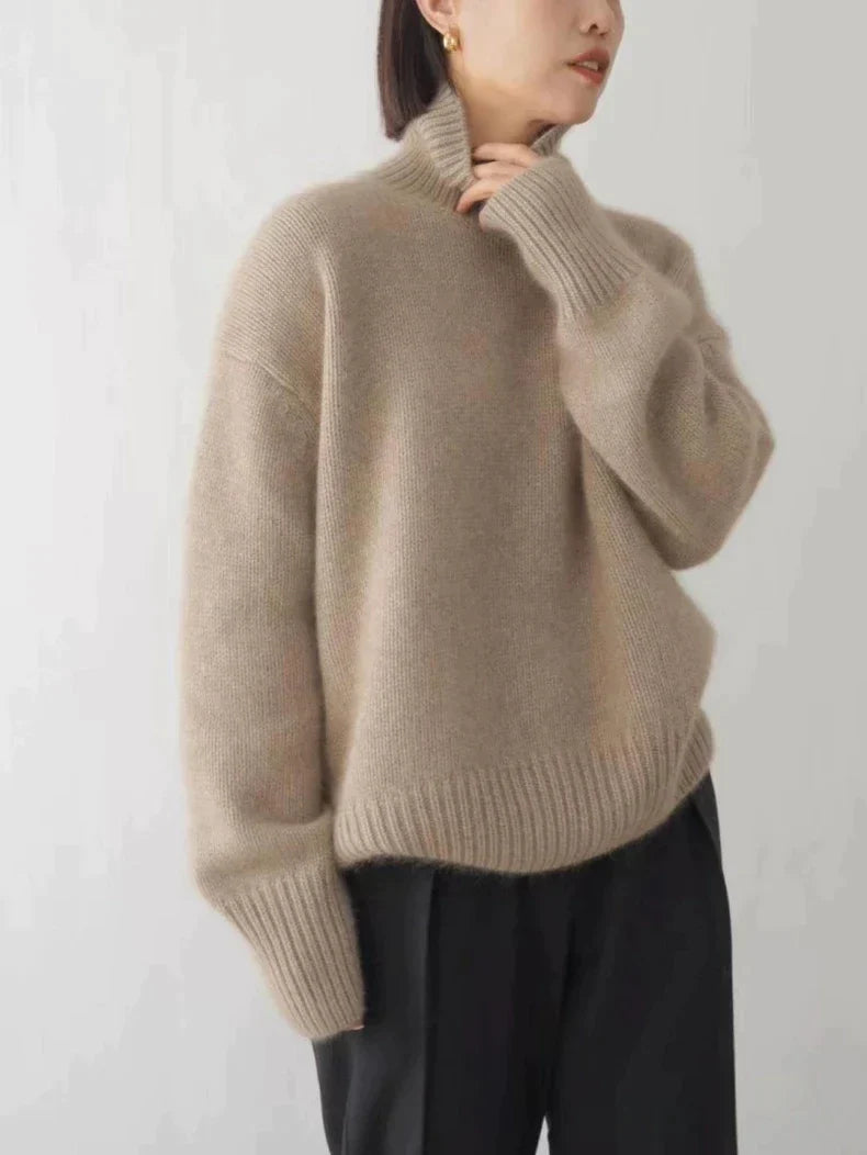 Amore - Kasjmier sweater met ronde hals