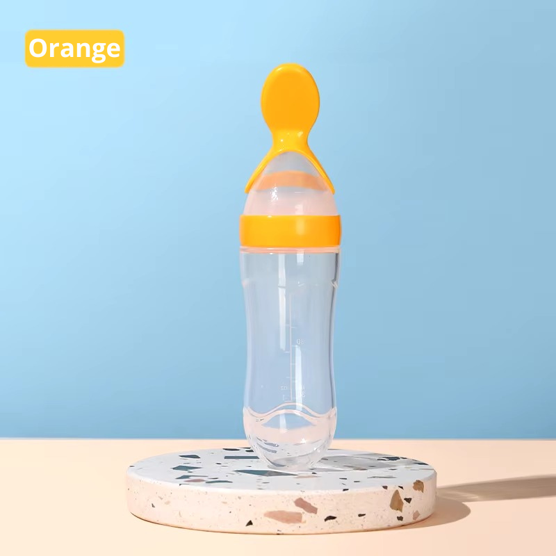 SqueezeSpoon | Handige voeder fles