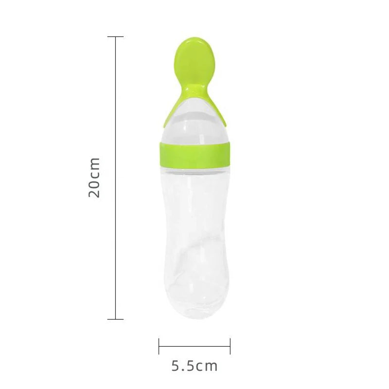 SqueezeSpoon | Handige voeder fles