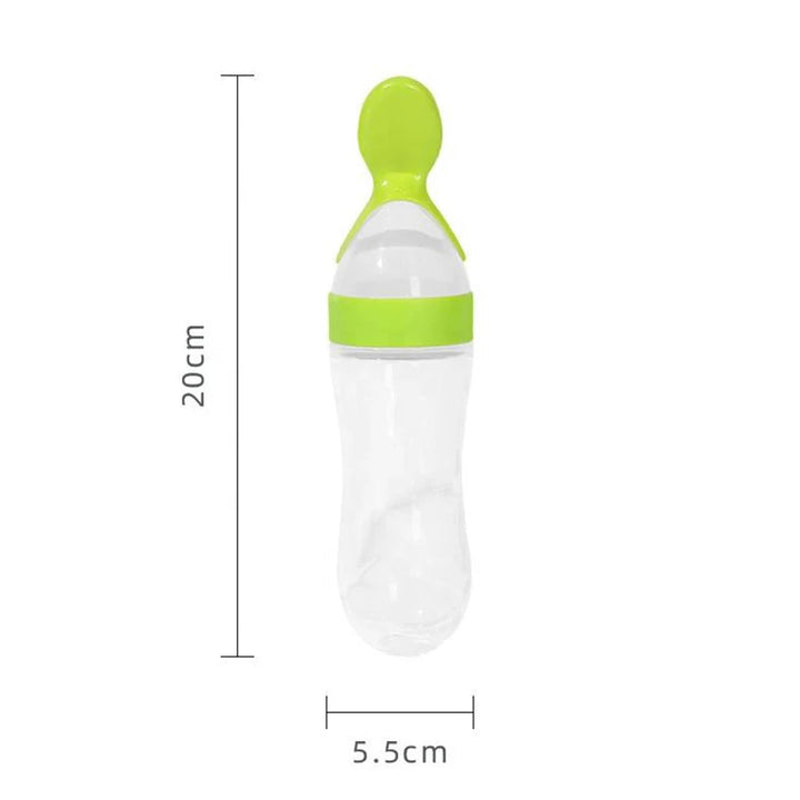 SqueezeSpoon | Handige voeder fles