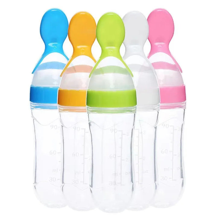 SqueezeSpoon | Handige voeder fles