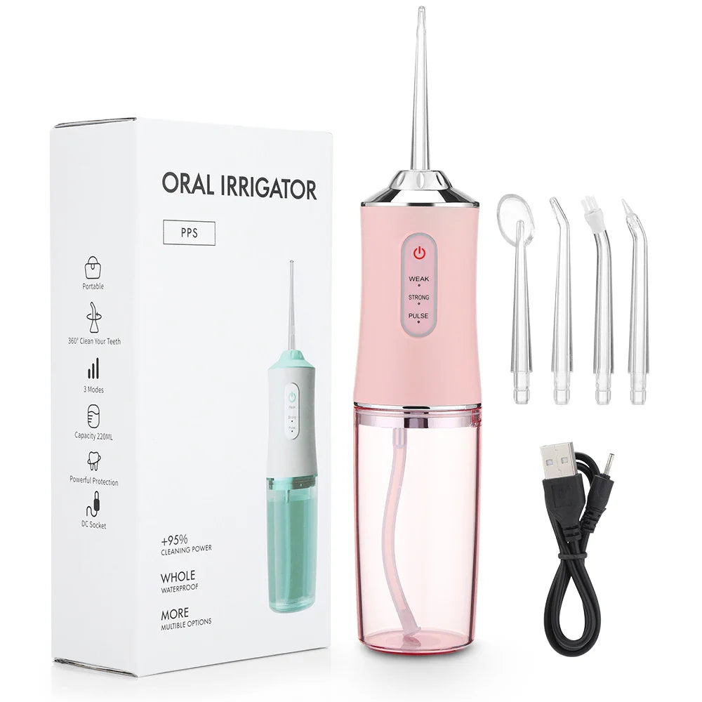 AquaStream - Draadloze waterflosser voor je tanden