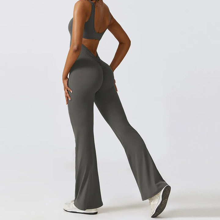 Tamara | Backless Viral V Jumpsuit