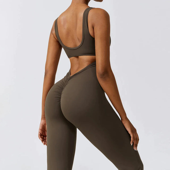 Tamara | Backless Viral V Jumpsuit