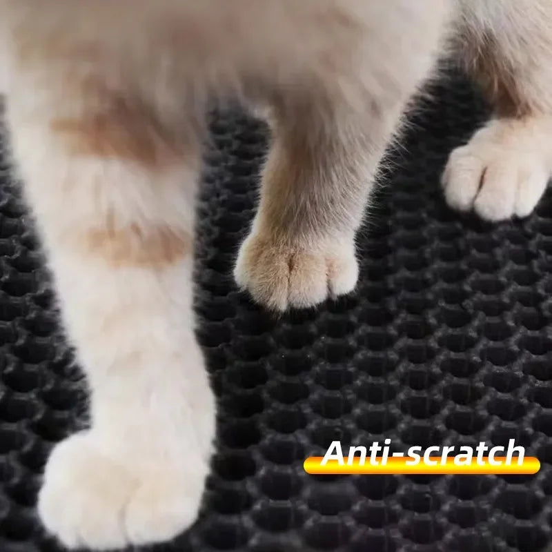 Petly - Waterdichte dubbellaagse kattenbak mat