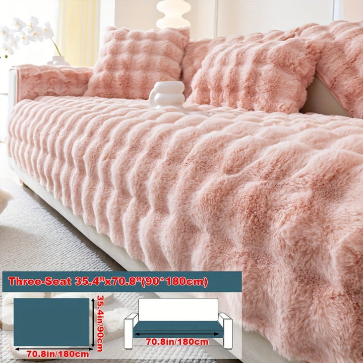 Alohra - Elegante Luxe Pluche Bankhoes – Comfortabel & Beschermend