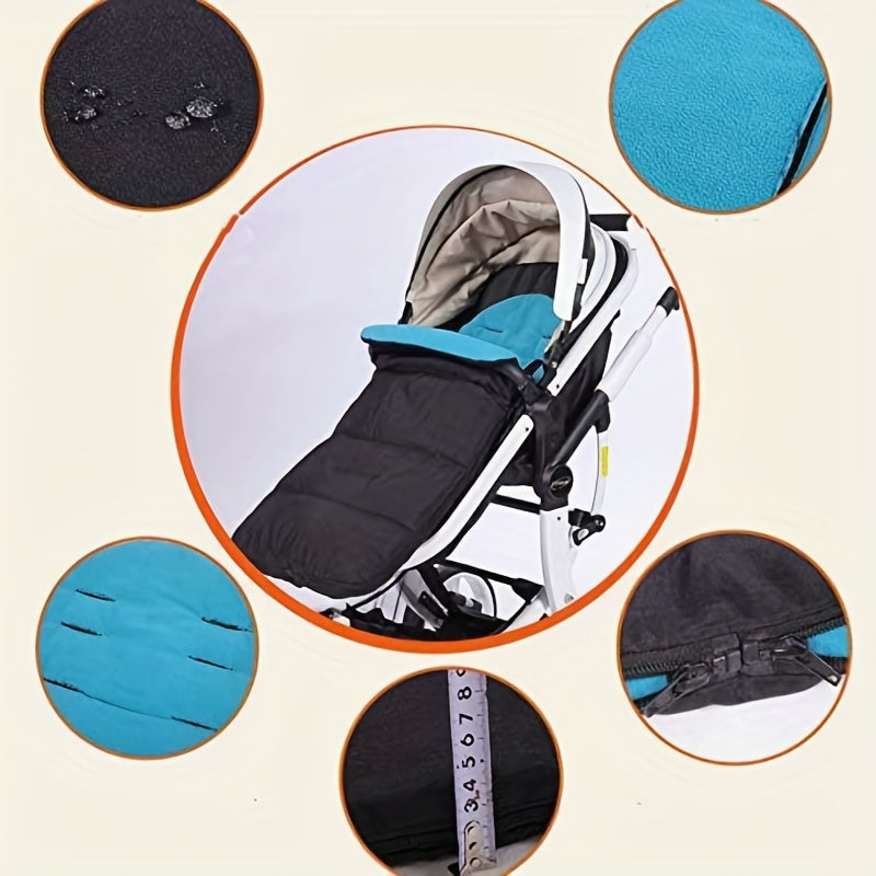 Luna - Kinderwagen / Baby winddichte warme voetenzak