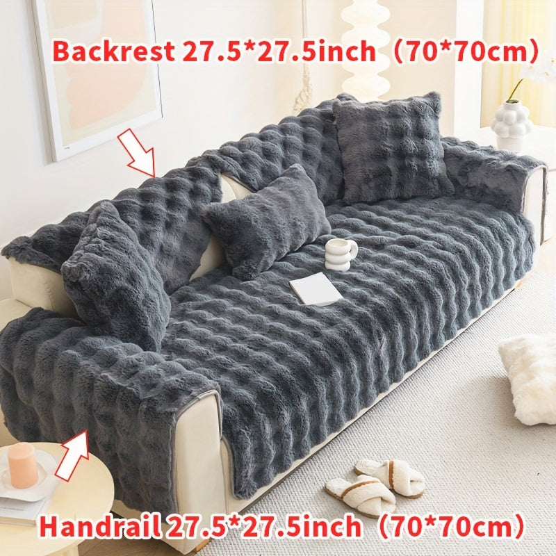 Alohra - Elegante Luxe Pluche Bankhoes – Comfortabel & Beschermend