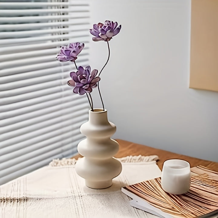 Nize Living - 2-delige keramische decor vaas set