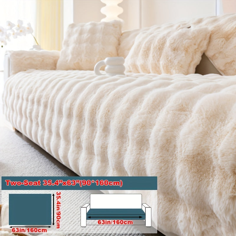 Alohra - Elegante Luxe Pluche Bankhoes – Comfortabel & Beschermend