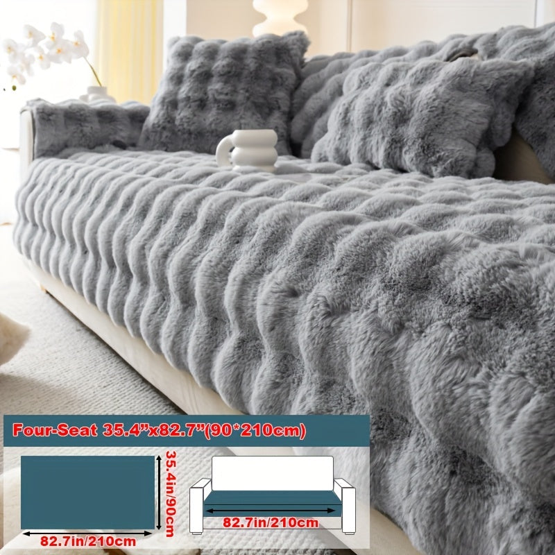 Alohra - Elegante Luxe Pluche Bankhoes – Comfortabel & Beschermend