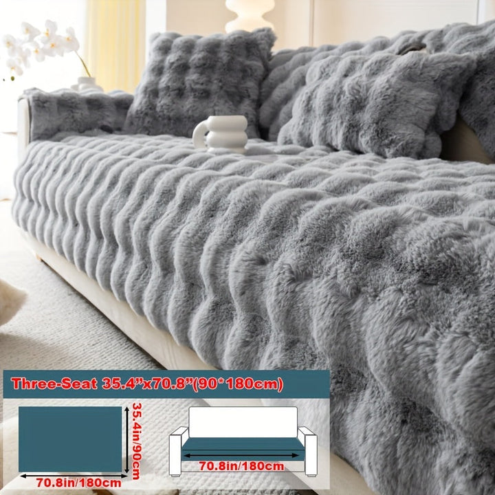 Alohra - Elegante Luxe Pluche Bankhoes – Comfortabel & Beschermend