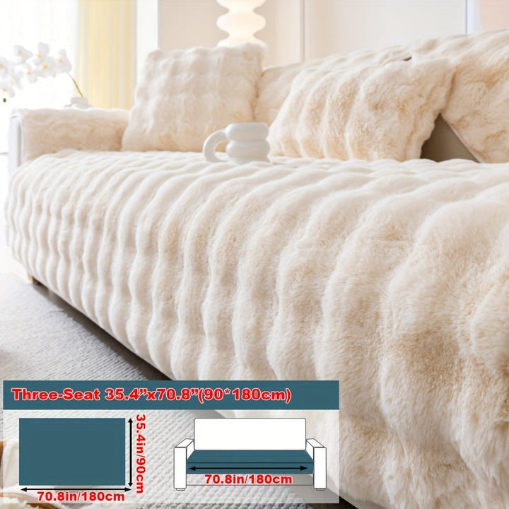 Alohra - Elegante Luxe Pluche Bankhoes – Comfortabel & Beschermend