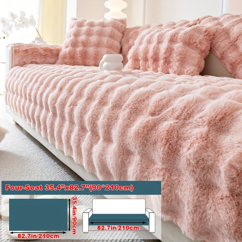 Alohra - Elegante Luxe Pluche Bankhoes – Comfortabel & Beschermend
