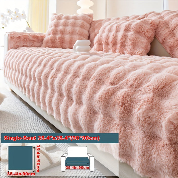Alohra - Elegante Luxe Pluche Bankhoes – Comfortabel & Beschermend