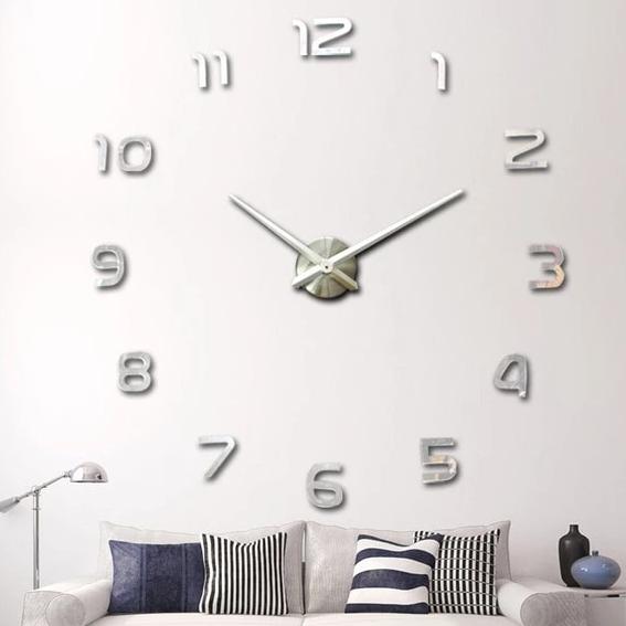 Luxy - Grote moderne 3D wandklok